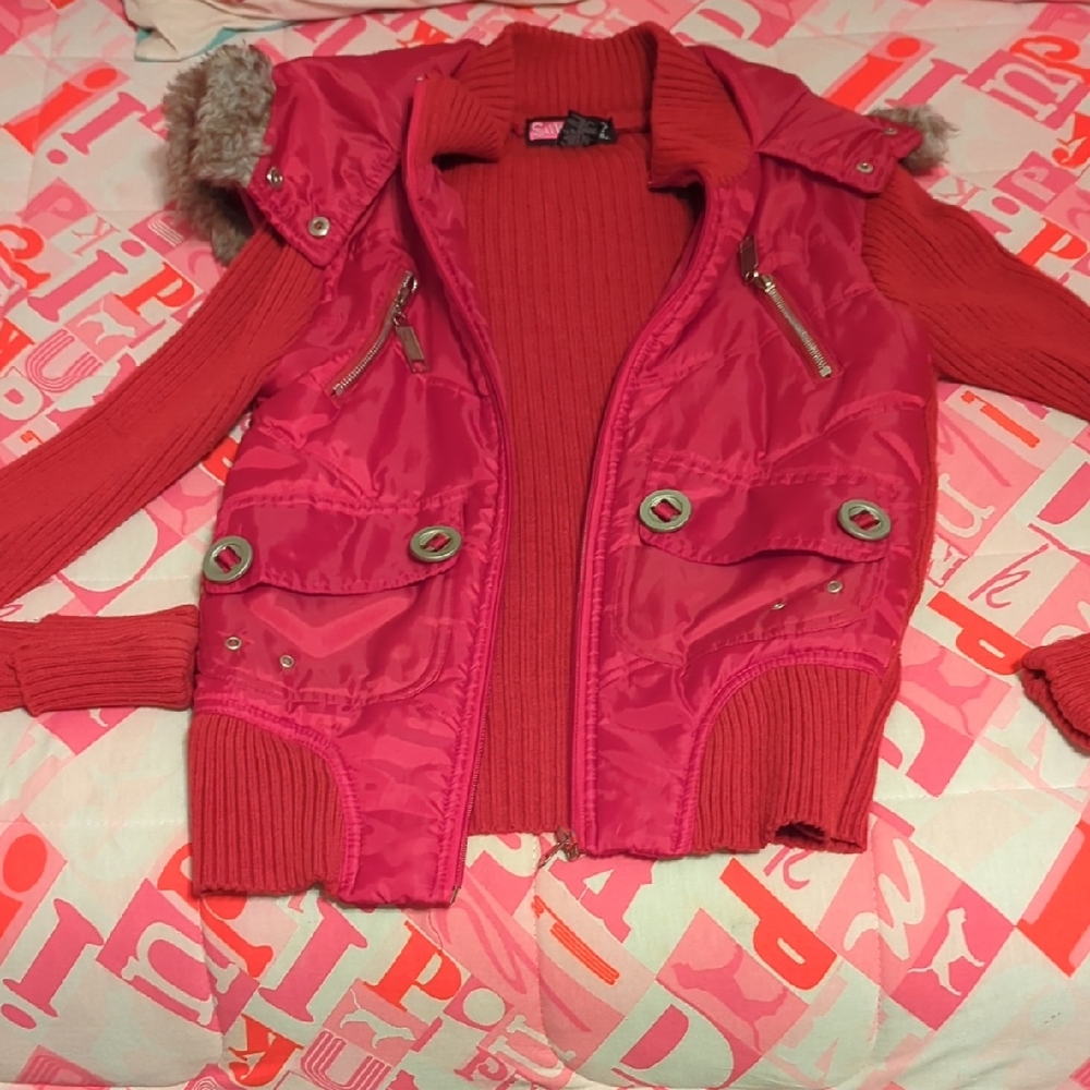 Say What? Vibrant Red Knit Apparel